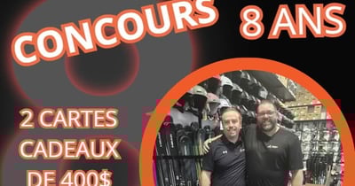 Concours 8e anniversaire Ambiance Sports !