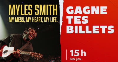 Concours 96,9 CKOI Gagnez vos billets pour Myles Smith!