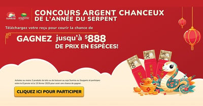 Concours Argent chanceux de l’année du Serpent!