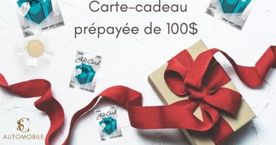 Concours Automobile SC - Carte-cadeau prépayée de 100 $ à gagner!