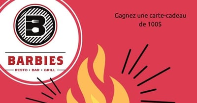 Concours Avenue 360 - 100% enflammé avec Barbies Brossard!