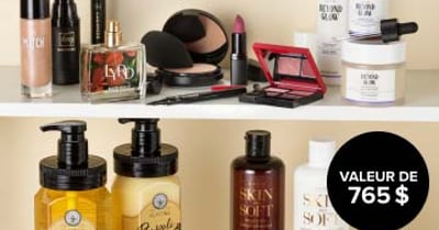 Concours AVON - Gagnez un ensemble de produits de beauté d'une valeur de 765$!