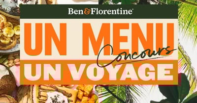 Concours Ben & Florentine - Gagnez une carte-cadeau voyage d'une valeur de 5 000 $ pour la destination de votre choix! Concours Ben & Florentine - Gagnez une carte-cadeau voyage d'une valeur de 5 000 $ pour la destination de votre choix!