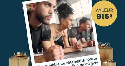Concours Boni-Soir - Gagnez un abonnement Éconofitness et une carte-cadeau Sport Experts de 500 $
