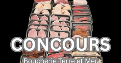 Concours Boucherie Terre et Mer Magnifique Boîte Économique d'une Valeur de 400 $