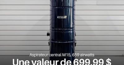 Concours Boutique de la Balayeuse ET PLUS - Gagnez aspirateur central d’une valeur de 699,99 $ Concours Boutique de la Balayeuse ET PLUS - Gagnez aspirateur central d’une valeur de 699,99 $