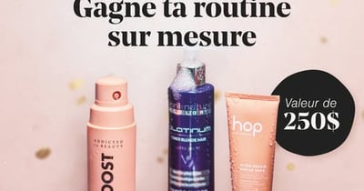 Concours Brunet - Gagne une routine Éléganza sur mesure d’une valeur de 250 $!