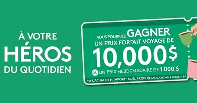 Concours Café Van Houtte - Gagnez un prix forfait voyage de 10 000 $ Ou un prix hebdomadaire de 1 000 $ Concours Café Van Houtte - Gagnez un prix forfait voyage de 10 000 $ Ou un prix hebdomadaire de 1 000 $