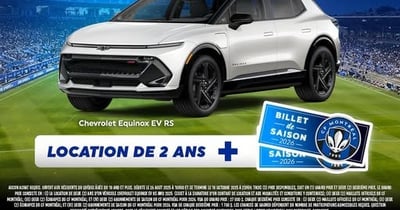 Concours CHEVROLET & CFMTL ! Concours CHEVROLET & CFMTL !