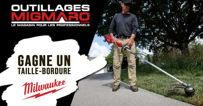 Concours Ckoi 96,9 Gagnez un taille-bordure à batterie Milwaukee!