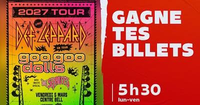 Concours CKOI 96,9 Gagnez vos billets pour Def Leppard!