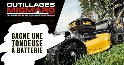 Concours CKOI 96,9 Gagnez votre tondeuse à batterie Dewalt!