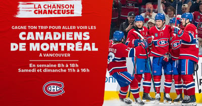 Concours CKOI 96,9 Gagnez votre voyage pour aller voir les Canadiens de Montréal à Vancouver!