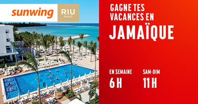 Concours CKOI 96,9 - Le tout inclus CKOI - 6 voyages en Jamaïque à gagner avec Sunwing !