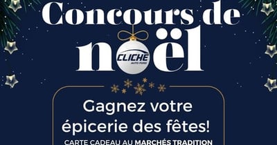 Concours Cliche Auto Ford - Gagnez  un certificat cadeau de 250$ au Marchés Tradition Vallée-Jonction!