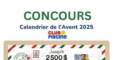Concours Club Piscine - Calendrier de l'Avent 2025