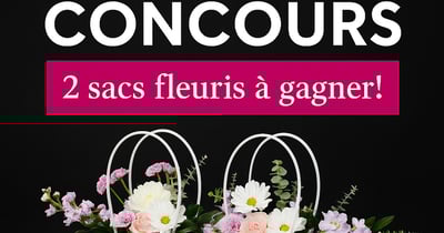 Concours – 2 sacs fleuris à gagner!