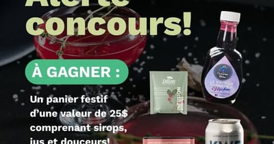 Concours Défi je mange local- Gagnez un panier festif d’une valeur de 25$!