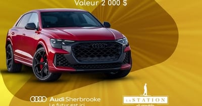 Concours DESTINATION CANTONS-DE-L'EST EN MODE AUDI! Concours DESTINATION CANTONS-DE-L'EST EN MODE AUDI!