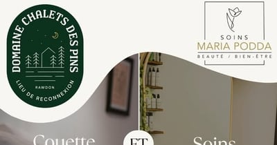 Concours Domaine Chalets des Pins- Gagnez une nuitée pour deux personnes dans un chalet deux chambres!