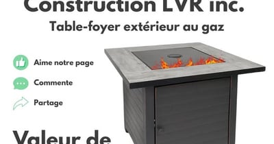 Concours D’OUVERTURE CONSTRUCTION LVR INC. ! Concours D’OUVERTURE CONSTRUCTION LVR INC. !