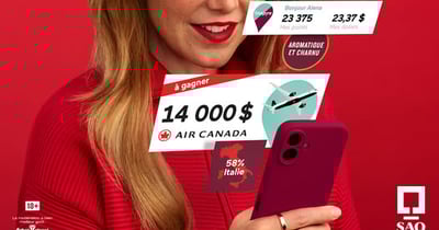 Concours ENVOLEZ-VOUS AVEC AIR CANADA VERS VOTRE PAYS PRÉFÉRÉ GRÂCE À SAQ INSPIRE Concours ENVOLEZ-VOUS AVEC AIR CANADA VERS VOTRE PAYS PRÉFÉRÉ GRÂCE À SAQ INSPIRE