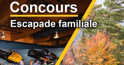 Concours Escapade familiale en collaboration avec le Domaine Lac Brompton! Concours Escapade familiale en collaboration avec le Domaine Lac Brompton!
