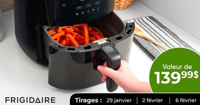 Concours Gagne ton Air Fryer pour le Super Bowl