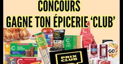 Concours GAGNE TON ÉPICERIE CLUB - IGA Marché Poulin