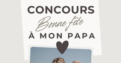 Concours Gagne une carte cadeau 123.mode de 100$ pour ton papa!