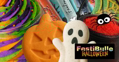 Concours GAGNER : un ensemble complet de produits FestiBulle Halloween livré à ta porte