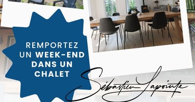 Concours Gagnez un week-end inoubliable dans un magnifique chalet