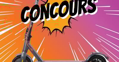 Concours Gagner une trottinette électrique POPPERS Concours Gagner une trottinette électrique POPPERS