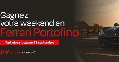 Concours Gagnez votre weekend en Ferrari Portofino