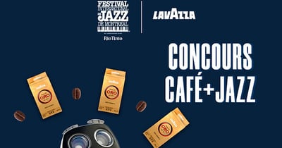 Concours Gagnes deux billets VIP pour le Festival international de jazz de Montréal, ainsi qu'un ensemble de cafés moulus Qualità Oro!