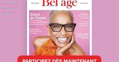 Concours Gagnez 1 an d’abonnement au magazine Bel âge!
