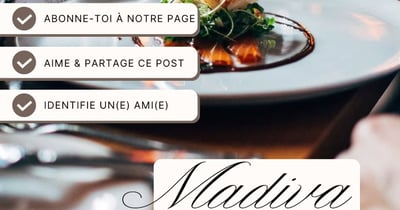 Concours Gagnez 100$ au restaurant Madiva!