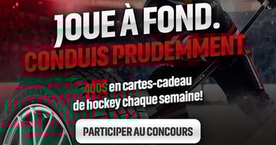 Concours Gagnez 17 600$ en cartes-cadeaux pour de l'équipement de hockey!