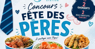 Concours Gagnez 2 bols Le Poké Station!