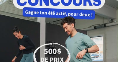 Concours Gagnez 2 cartes-cadeaux chez Sports Expert Duplessis et 2 mois d’abonnement au Anytime Fitness Sainte-Foy!