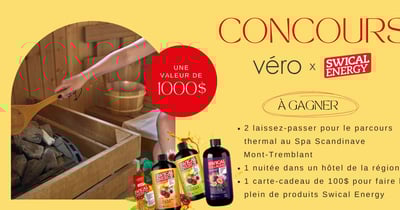 Concours Gagnez 2 laissez-passer pour une escapade bien-être! Concours Gagnez 2 laissez-passer pour une escapade bien-être!