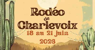 Concours Gagnez 2 passes week-end pour le Rodéo de Charlevoix!