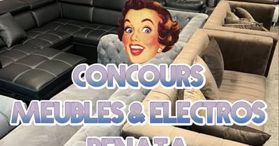 Concours Gagnez 250$ chez Renata Meubles en liquidation!