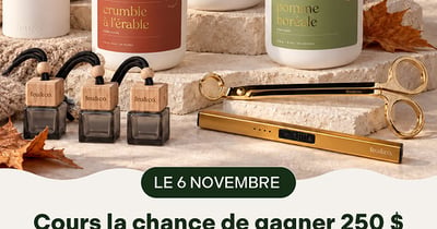 Concours Gagnez 250$ de produits Feu&Co!