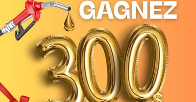 Concours Gagnez 300$ d'essence!
