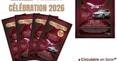 Concours Gagnez 4 Billets Célébration 2026 Concours Gagnez 4 Billets Célébration 2026