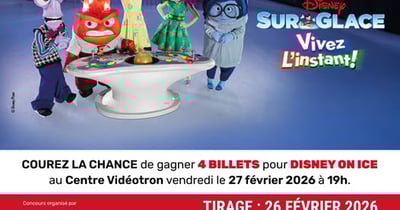 Concours Gagnez 4 billets pour Disney on Ice!
