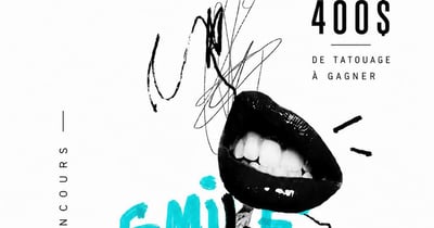Concours Gagnez 400$ de tatouage!