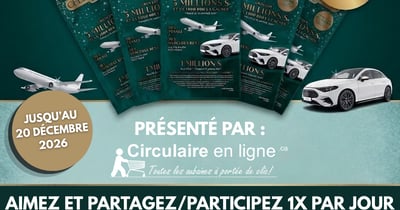 Concours Gagnez 5 Billets Célébration 2027