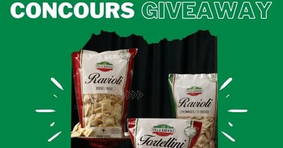 Concours Gagnez 50 $ de produits Villa Ravioli!
